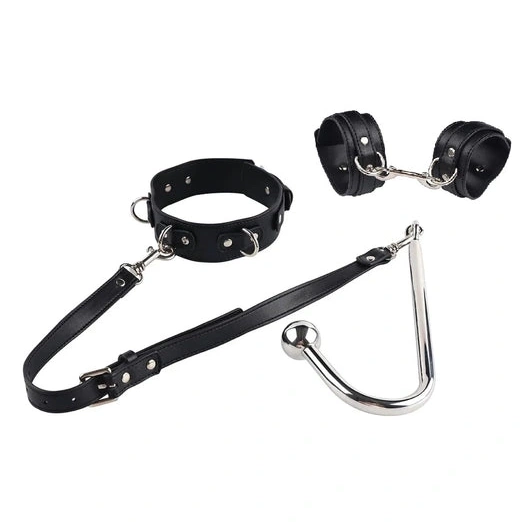 Beaded Anal Collar and Hook 5334 Cuffs Elegant with 1120